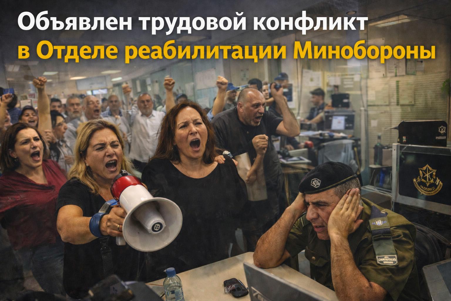 Объявлен трудовой конфликт в Отделе реабилитации Минобороны