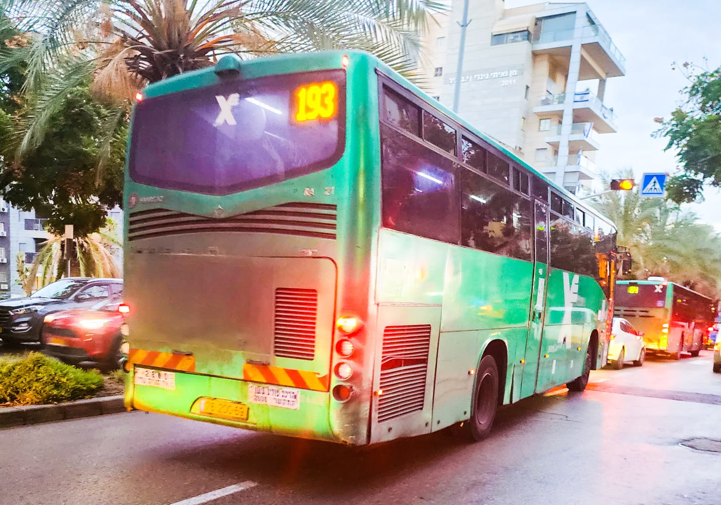 Нападение на водителя «Дерех Эгед»: автобусы между Иерусалимом и Бней-Браком остановятся на 2 часа