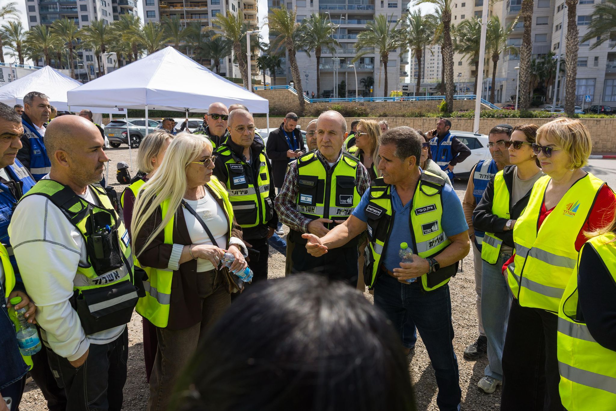 В Ашдоде успешно завершились масштабные учения по ликвидации последствий ракетных обстрелов