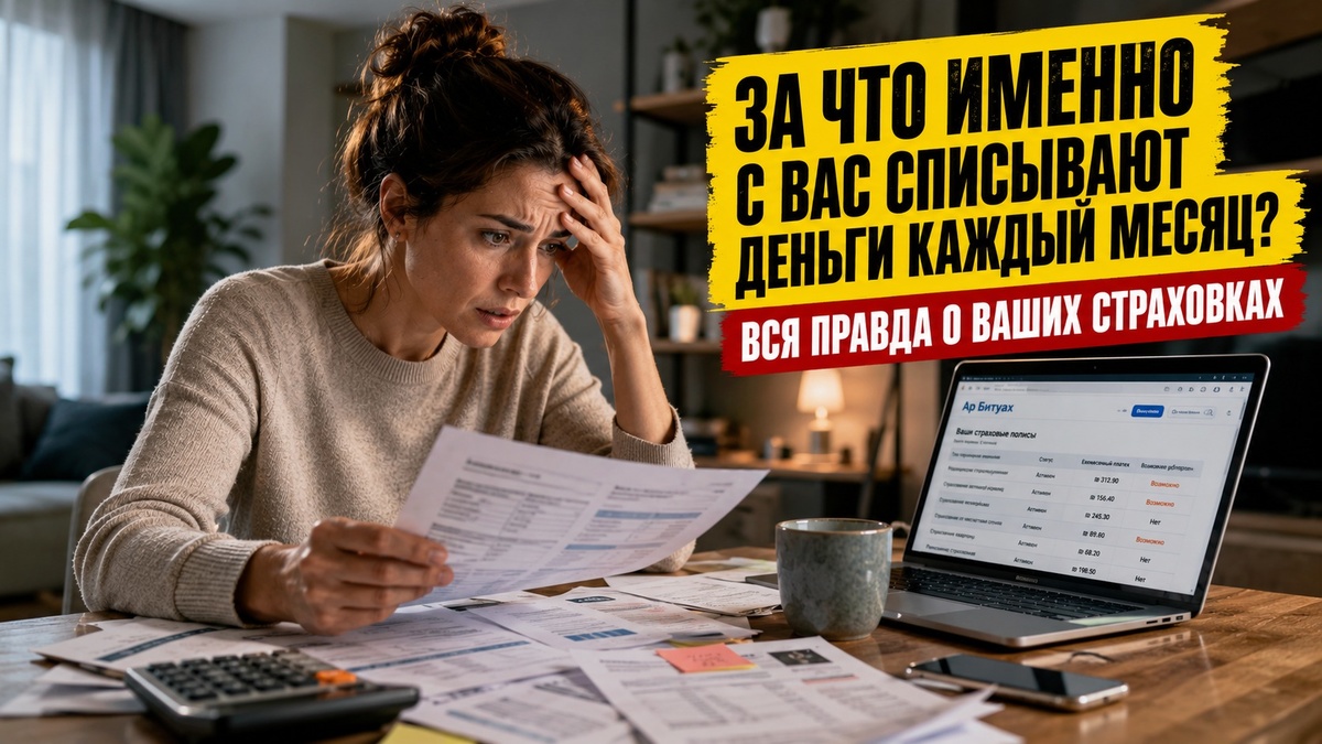 «Ар Битуах»: как найти забытые страховки и перестать переплачивать за дублирующие полисы в Израиле